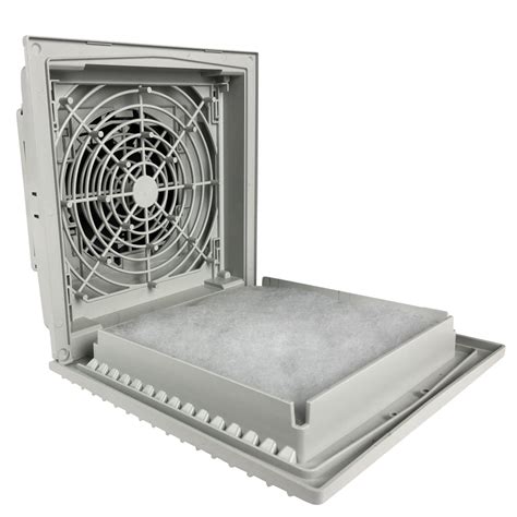 venting electrical enclosure|electrical control panel filter fans.